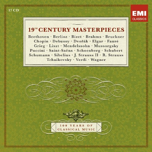 Cover for 19th Century Masterpieces (CD) [Limited edition] [Box set] (2017)