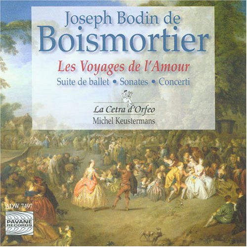 Cover for Boismortier / Centra D'orfeo · Les Voyages De L'amour (CD) (2006)