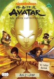 Cover for Avatar Sidste Luftbetvinger · Avatar, Den Sidste Luftbetvinger - Bog 2: Jord (DVD) (2010)