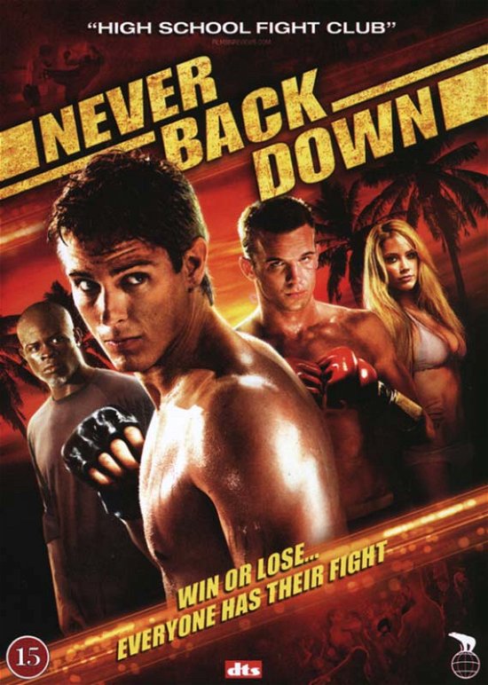 Cover for Never Back Down (DVD) (2008)