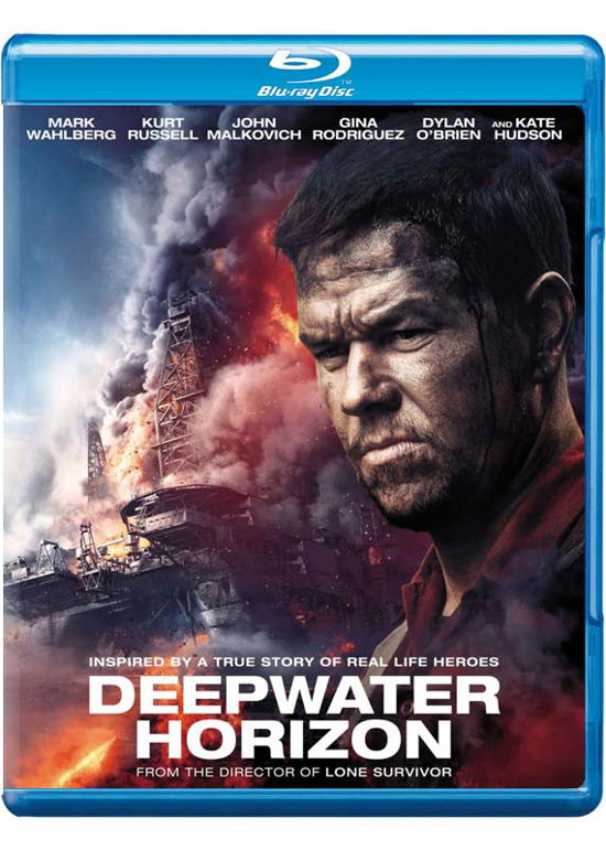 Cover for Mark Wahlberg / Kurt Russell / John Malkovich / Gina Rodriguez / Dylan O'Brien / Kate Hudson · Deepwater Horizon (Blu-ray) (2017)