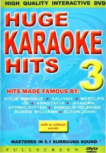 Huge Karaoke Hits 3 - Karaoke - Film - SMUG MUSIC - 6009619200720 - 14. december 2020