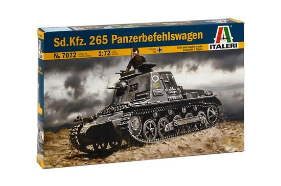 1:72 Sd.kfz 265 Kleine Panzerbefehlswag. - Italeri - Merchandise - Italeri - 8001283070720 - 