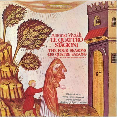 Cover for Antonio Vivaldi  · 4 Stagioni (VINYL)