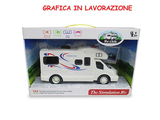 Camper Con Luci E Suoni - Open Touch Box - Teorema: Teo's - Merchandise - Teorema-Liberaonline - 8017967663720 - 