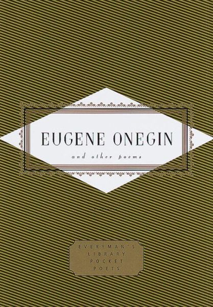 Cover for Alexander Pushkin · Eugene Onegin and Other Poems (Everyman's Library Pocket Poets) (Hardcover Book) (1999)