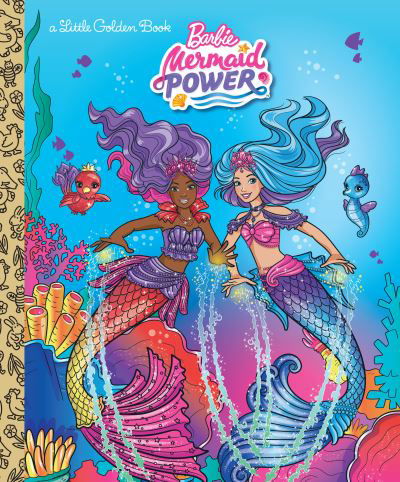 Barbie Mermaid Power Little Golden Book (Barbie) - Golden Books - Books - Random House Children's Books - 9780593644720 - September 6, 2022