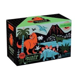 Dinosaurs Glow-In-The-Dark Puzzle - - No Manufacturer - - Merchandise -  - 9780735345720 - 19. Januar 2016