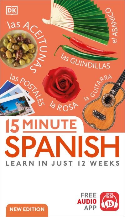 Cover for Dk · 15 Minute Spanish (Paperback Bog) (2023)