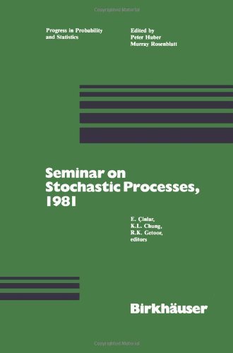 Cover for Cinlar · Seminar on Stochastic Processes, 1981 - Progress in Probability (Paperback Book) [Softcover reprint of the original 1st ed. 1981 edition] (1982)