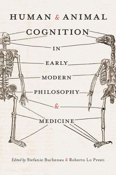 Cover for Human and Animal Cognition in Early Modern Philosophy and Medicine (Hardcover Book) (2017)