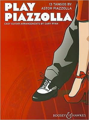 Cover for Astor Piazzolla · Play Piazzolla: 13 Tangos by Astor Piazzolla. guitar. (Partituren) (2008)