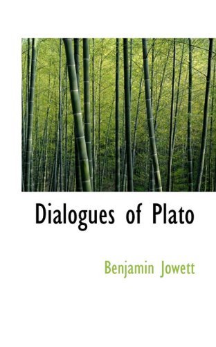 Cover for Benjamin Jowett · Dialogues of Plato (Paperback Book) (2009)