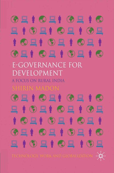 Cover for Madon · E-governance for Development (Book) (2009)