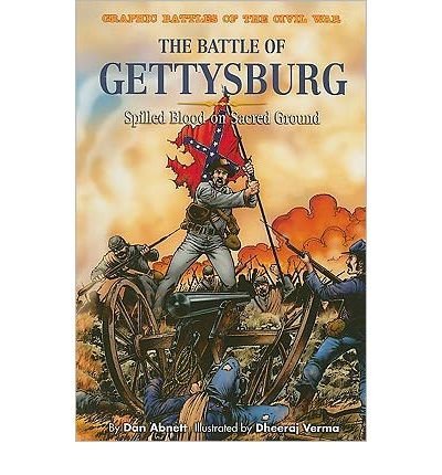 Cover for Dan Abnett · The Battle of Gettysburg: Spilled Blood on Sacred Ground (Graphic Battles of the Civil War) (Paperback Bog) (2007)