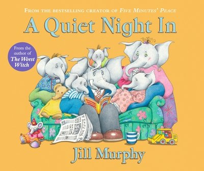 A Quiet Night In - Large Family - Jill Murphy - Książki - Walker Books Ltd - 9781406370720 - 2 marca 2017