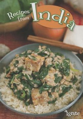 Cover for Dana Meachen Rau · Recipes from India (Cooking Around the World) (Hardcover Book) (2014)