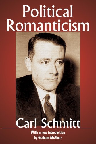 Cover for Carl Schmitt · Political Romanticism (Taschenbuch) [Reprint edition] (2010)