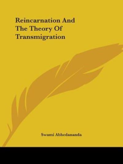 Cover for Swami Abhedananda · Reincarnation and the Theory of Transmigration (Paperback Bog) (2005)