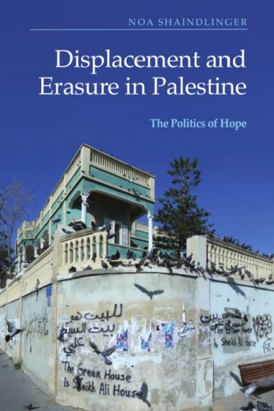 Cover for Noa Shaindlinger · Displacement and Erasure in Palestine: The Politics of Hope (Hardcover bog) (2023)