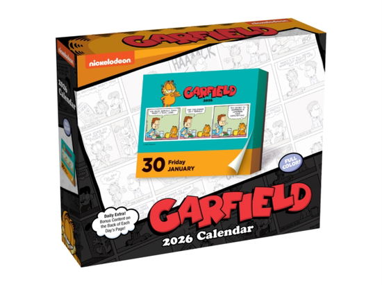 Cover for Jim Davis · Garfield 2026 Day-to-Day Calendar (Calendar) (2025)