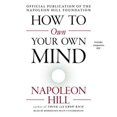 Cover for Napoleon Hill · How to Own Your Own Mind (CD) (2017)