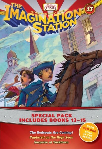 Cover for Focus on the Family · Imagination Station Books 3-Pack: The Redcoats Are Coming! / Captured on the High Seas / Surprise at Yorktown (Taschenbuch) (2016)