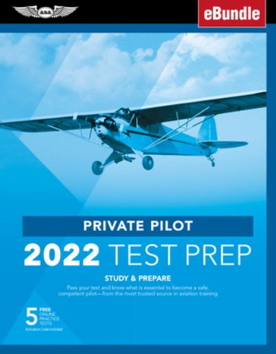 Cover for Asa Test Prep Board · Private Pilot Test Prep 2022 (Paperback Book) (2022)