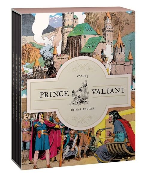 Prince Valiant Volumes 1-3 Gift Box Set - Hal Foster - Bøger - Fantagraphics - 9781683960720 - 21. december 2017