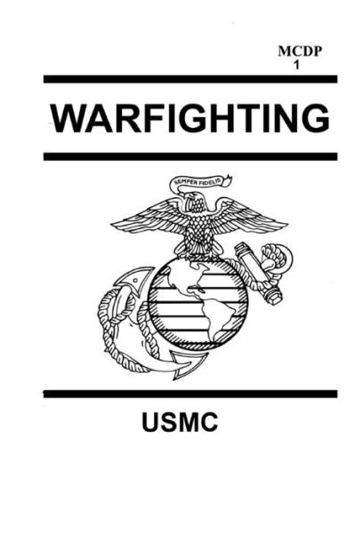 Cover for Usmc · MCDP 1 Warfighting (Paperback Book) (2018)