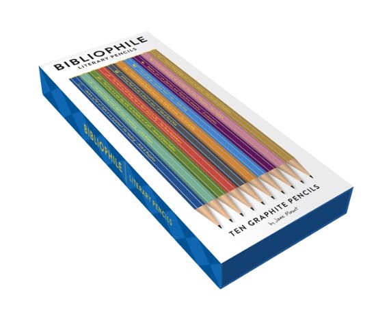 Bibliophile Pencils - Jane Mount - Merchandise - Chronicle Books - 9781797203720 - 10. november 2022