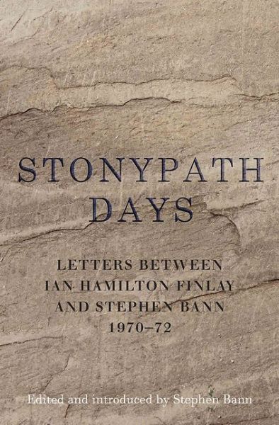 Cover for Stephen Bann · Stonypath Days (Hardcover Book) (2016)