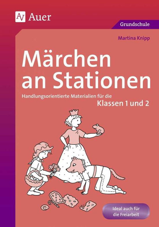 Cover for Martina Knipp · Marchen an Stationen Klasse 1/2 (Paperback Book) (2018)