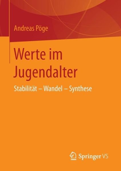 Cover for Pöge · Werte im Jugendalter (Bok) (2016)