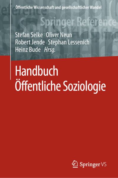 Cover for Stefan Selke · Handbuch ?ffentliche Soziologie (Hardcover Book) (2022)