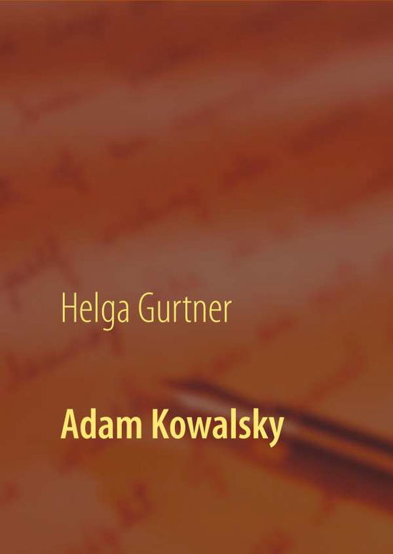 Cover for Gurtner · Adam Kowalsky (Book)