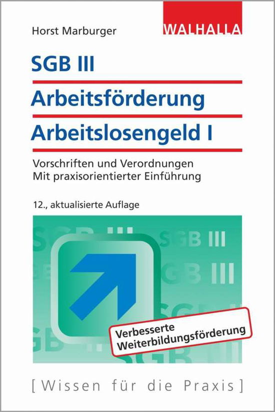 Cover for Marburger · SGB III - Arbeitsförderung - (Book)