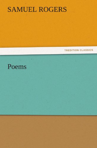 Cover for Samuel Rogers · Poems (Tredition Classics) (Paperback Book) (2011)