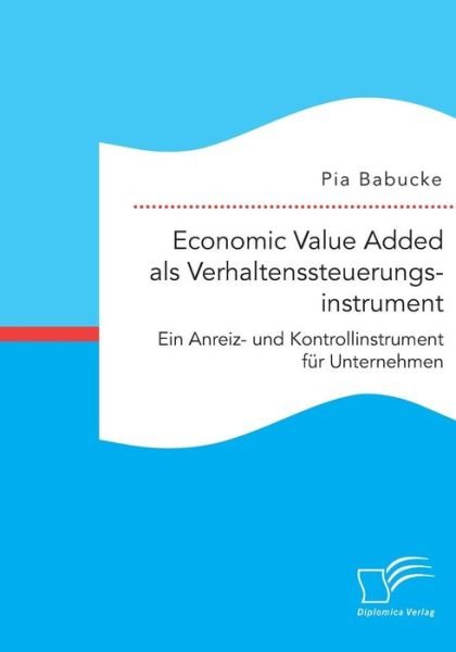 Cover for Babucke · Economic Value Added als Verhal (Bog) (2016)