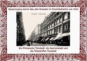 Cover for Michael Schmidt · Spaziergang durch das alte Dresden in Ansichtskarten um 1900 (Hardcover Book) (2007)