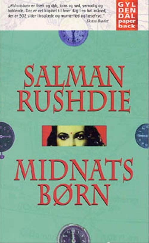 Cover for Salman Rushdie · Gyldendals Paperbacks: Midnatsbørn (Bok) [3. utgave] [Paperback] (2001)