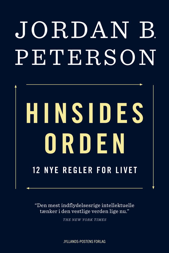 Cover for Jordan B. Peterson · Hinsides orden (Sewn Spine Book) [1er édition] (2021)