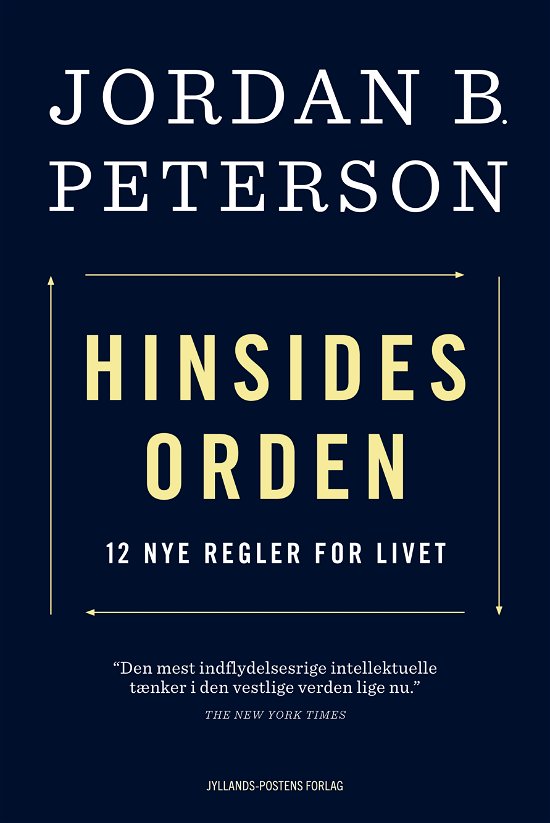 Cover for Jordan B. Peterson · Hinsides orden (Sewn Spine Book) [1st edition] (2021)