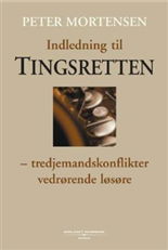 Cover for Peter Mortensen · Indledning til tingsretten (Sewn Spine Book) [1st edition] (2001)