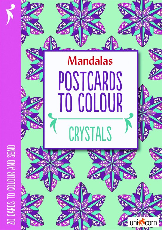 Cover for Postcards to Colour - CRYSTALS (Paperback Bog) (2016)