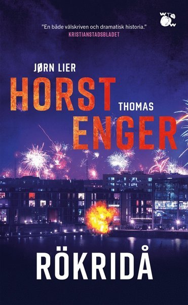 Cover for Thomas Enger · Blix och Ramm: Rökridå (Paperback Book) (2021)