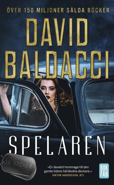 Cover for David Baldacci · Spelaren (Paperback Book) (2022)