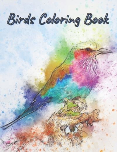 Cover for Keelan Thome · Birds Coloring Book (Taschenbuch) (2020)