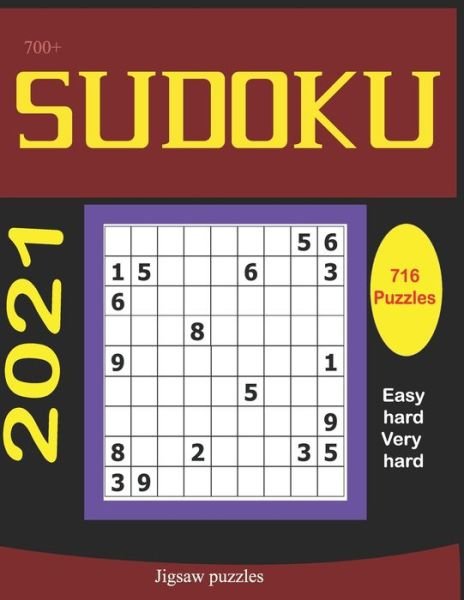Cover for Elmoukhtar Boudad · 700+ Sudoku Jigsaw Puzzles (Paperback Book) (2020)