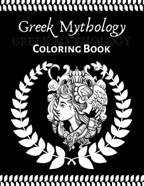 Cover for Smaart Book · Greek Mythology coloring book (Paperback Bog) (2020)